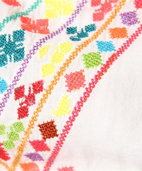 Ray BEAMS（レイビームス）の「○STAR MELA /  Suzie オールインワン（つなぎ/オールインワン・レディース・オフホワイト/ネイビー・SMALL）」の7枚目の写真