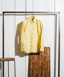 フレンチリネンワイドカラーシャツ