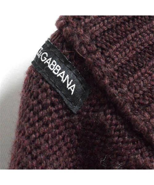 ブランド古着】Vネックニットセーター バーガンディ（ニット/セーター