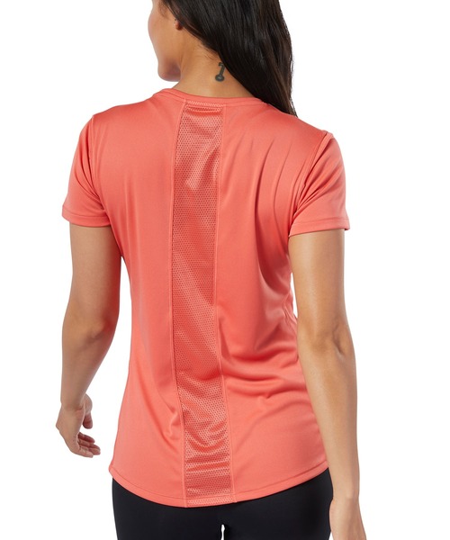 Reebok(リーボック)の「ランニング エッセンシャルズ グラフィック Tシャツ / Running Essentials Graphic Tee(Tシャツ/カットソー・レディース・ブラック/ホワイト/コーラル・LARGE/MEDIUM/X-LARGE/SMALL/XX-LARGE/X-SMALL/XX-SMALL/XXX-LARGE)」の8枚目の写真