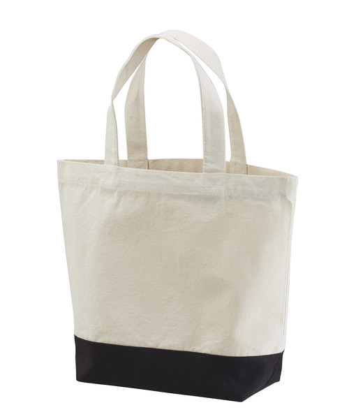 United Athle(ユナイテッドアスレ)の「【United Athle】バイカラーヘビーコットンキャンバストートバッグS 1460(トートバッグ・レディース・ブラック/グレー/ネイビー/レッド・FREE)」の5枚目の写真