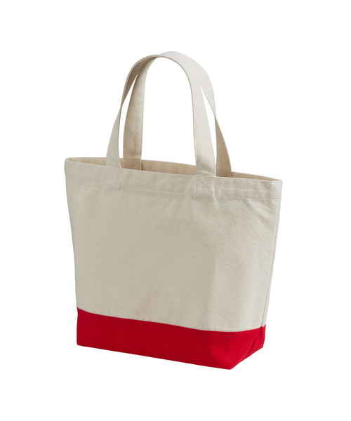 United Athle(ユナイテッドアスレ)の「【United Athle】バイカラーヘビーコットンキャンバストートバッグS 1460(トートバッグ・レディース・ブラック/グレー/ネイビー/レッド・FREE)」の9枚目の写真