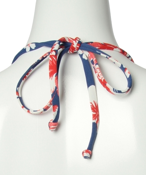 Jewel Changes（ジュエルチェンジズ）の「Pualani Hawaii　ALOHA バンブービキニ / 水着 / プアラニハワイ（水着・レディース・コバルトブルー・フリー）」の3枚目の写真