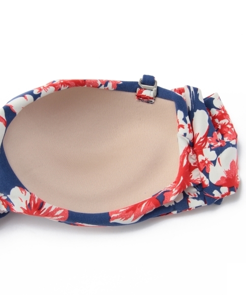 Jewel Changes（ジュエルチェンジズ）の「Pualani Hawaii　ALOHA バンブービキニ / 水着 / プアラニハワイ（水着・レディース・コバルトブルー・フリー）」の8枚目の写真