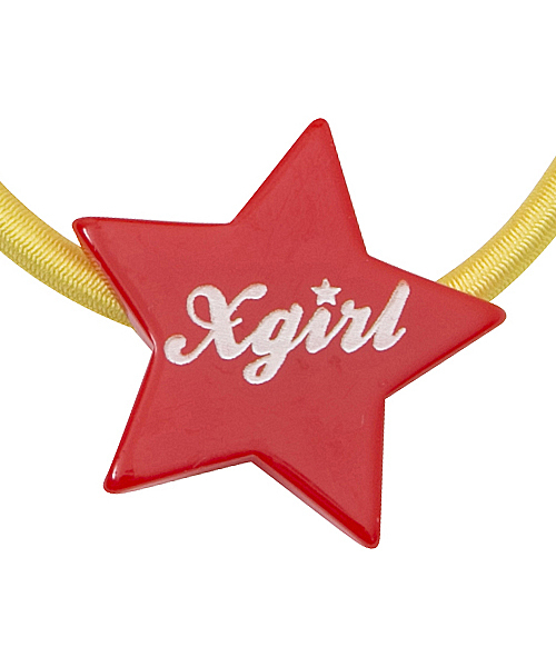 X-girl Stages（エックスガールステージス）の「POMPOM HAIR ELASTIC（ヘアゴム・キッズ・ピンク/パープル/イエロー・ONE SIZE）」の7枚目の写真