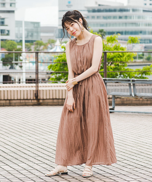 セール ブランド古着 ノースリーブワンピース ワンピース Kastane カスタネ のファッション通販 Zozoused