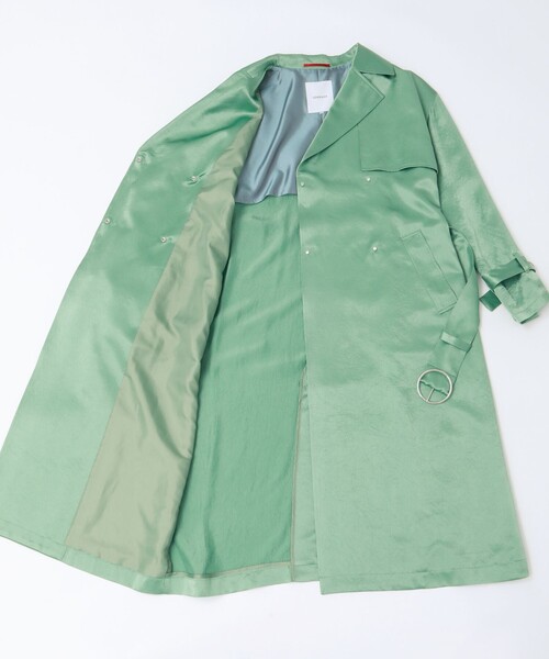 LOVELESS（ラブレス）の「グロスサテン オーバーコート（トレンチ  