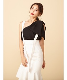 ROYAL PARTY | ワンショルダーインパクトリボンブラウス(シャツ/ブラウス)