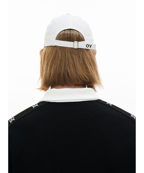 OY(オーワイ)の「オリジナルロゴキャップ(キャップ・メンズ・ホワイト/ブラック・FREE)」の4枚目の写真