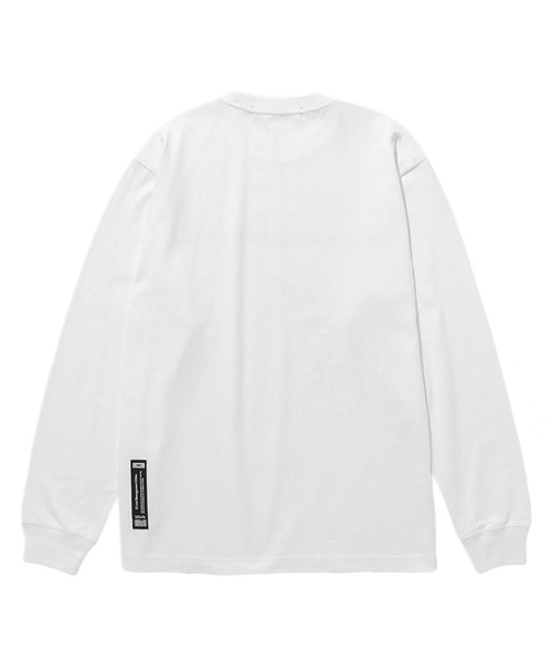 LMCの「【LMC】LMC FN OG LONG SLV TEE / FN ロゴ OG ロングスリーブ Tシャツ（Tシャツ/カットソー・メンズ・ホワイト/ブラック/ネイビー/コーラルピンク/スカイブルー/パープル/イエロー・LARGE/SMALL/MEDIUM/X-LARGE）」の14枚目の写真