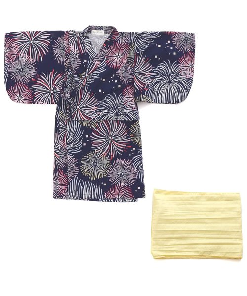Ampersand アンパサンド の 花火柄浴衣セットa 浴衣 Wear