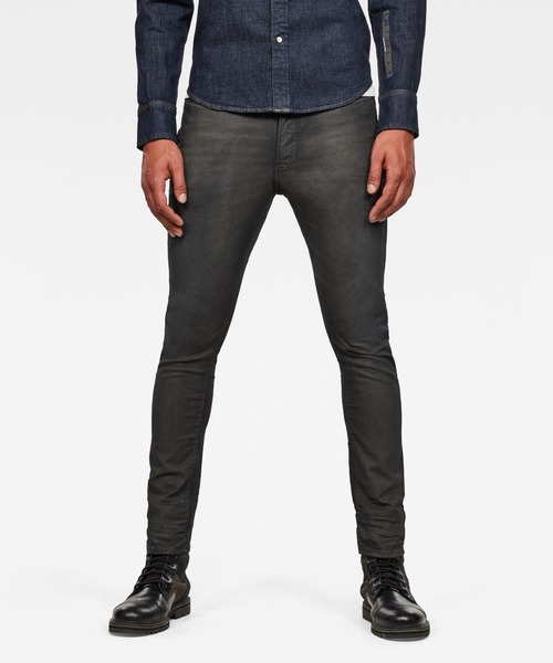 G-STAR(ジースター)の「D-STAQ 3D SLIM COLORED JEANS/カラーボトム/スリムテーパード(デニムパンツ・メンズ・グレー系その他・32/32/28/30/30/30)」の1枚目の写真