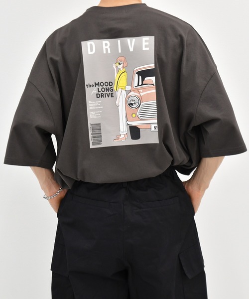 kutir（クティール）の「レトロマガジンアソートTシャツ（Tシャツ/カットソー・メンズ・ダークブラウン/ライトブルー/ホワイト/オフホワイト/ライトグリーン/その他/グリーン/ライトホワイト/ダークブルー/ホワイト系その他・MEDIUM/SMALL/LARGE）」の6枚目の写真