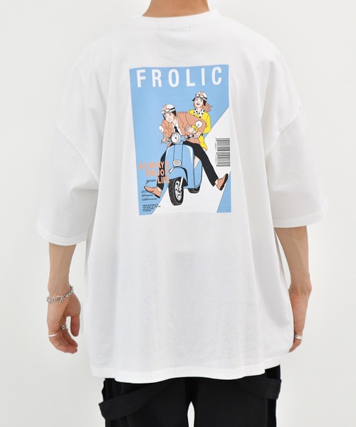 kutir（クティール）の「レトロマガジンアソートTシャツ（Tシャツ/カットソー・メンズ・ダークブラウン/ライトブルー/ホワイト/オフホワイト/ライトグリーン/その他/グリーン/ライトホワイト/ダークブルー/ホワイト系その他・MEDIUM/SMALL/LARGE）」の3枚目の写真