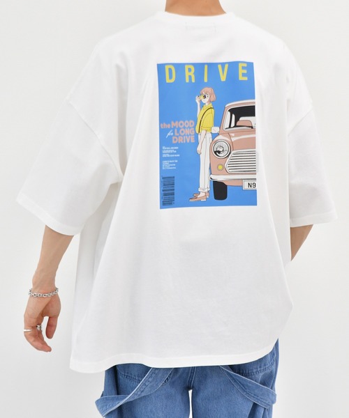 kutir（クティール）の「レトロマガジンアソートTシャツ（Tシャツ/カットソー・メンズ・ダークブラウン/ライトブルー/ホワイト/オフホワイト/ライトグリーン/その他/グリーン/ライトホワイト/ダークブルー/ホワイト系その他・MEDIUM/SMALL/LARGE）」の5枚目の写真