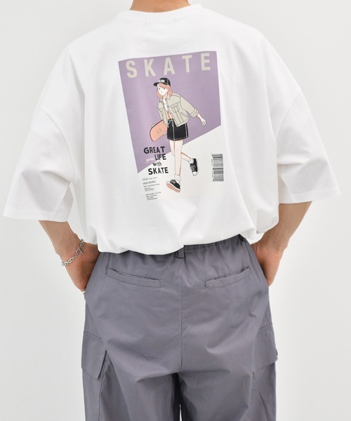 kutir（クティール）の「レトロマガジンアソートTシャツ（Tシャツ/カットソー・メンズ・ダークブラウン/ライトブルー/ホワイト/オフホワイト/ライトグリーン/その他/グリーン/ライトホワイト/ダークブルー/ホワイト系その他・MEDIUM/SMALL/LARGE）」の4枚目の写真