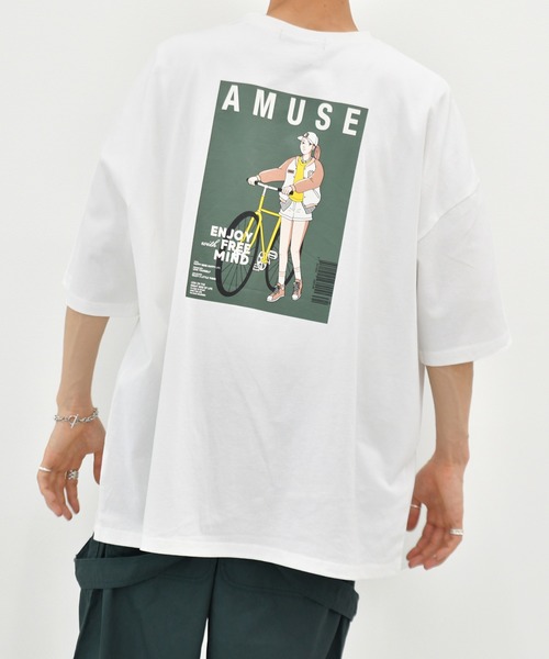 kutir（クティール）の「レトロマガジンアソートTシャツ（Tシャツ/カットソー・メンズ・ダークブラウン/ライトブルー/ホワイト/オフホワイト/ライトグリーン/その他/グリーン/ライトホワイト/ダークブルー/ホワイト系その他・MEDIUM/SMALL/LARGE）」の10枚目の写真