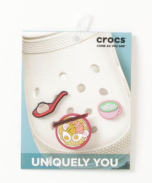 crocs(クロックス)の「クロックス crocs トレンディ フード 3pk Trendy Food 3 Pack(シューズアクセサリー・レディース・その他・ONE SIZE)」の1枚目の写真