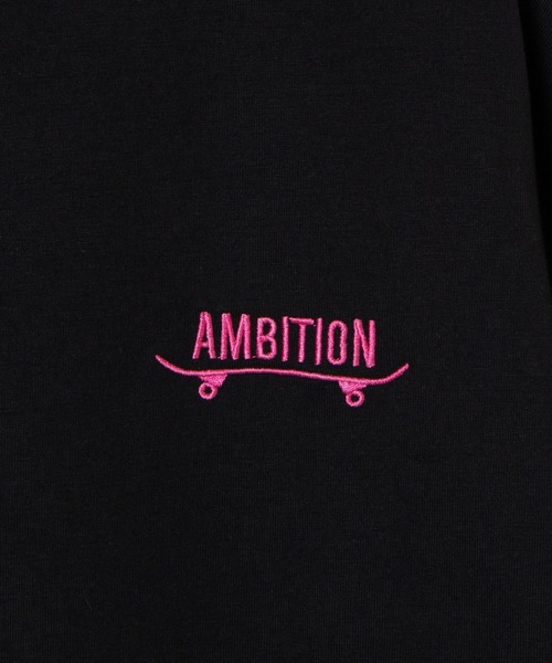 WEGO（ウィゴー）の「WEGO/レトロロゴ刺繍5分袖ビッグシルエットTシャツ（Tシャツ/カットソー・メンズ・ベージュ/ホワイト系その他/ブラック/ホワイト・LARGE/MEDIUM）」の15枚目の写真