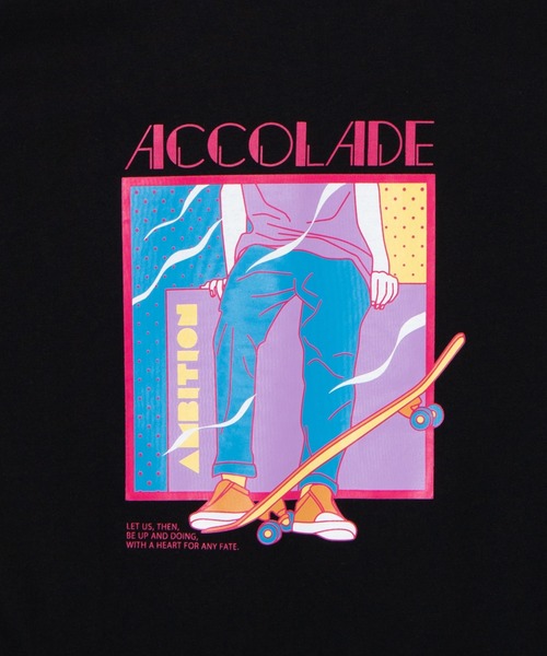 WEGO（ウィゴー）の「WEGO/レトロロゴ刺繍5分袖ビッグシルエットTシャツ（Tシャツ/カットソー・メンズ・ベージュ/ホワイト系その他/ブラック/ホワイト・LARGE/MEDIUM）」の14枚目の写真