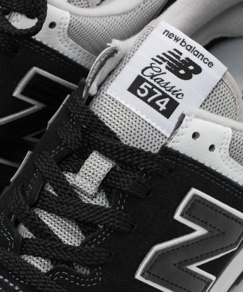 New Balance 574 ブラック/グレー スニーカー　クラッシック574 New Balance ニューバランス NEW BALANCE 574 ML574 メンズ