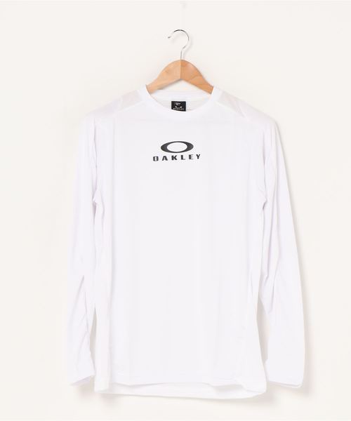 OAKLEY（オークリー）の「オークリー ENHANCE LS CREW 10.7（Tシャツ/カットソー・メンズ・ホワイト/ブラック/ネイビー・S/M/L/XL/XXL）」の2枚目の写真
