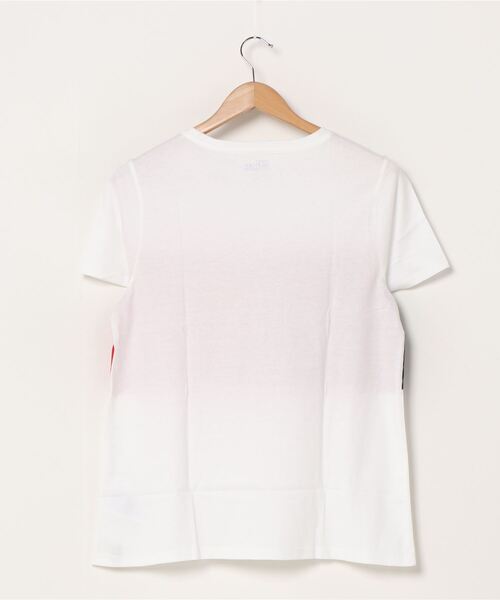 TOMMY HILFIGER（トミーヒルフィガー）の「カラーブロックTシャツ（Tシャツ/カットソー・レディース・ホワイト・SMALL/MEDIUM/LARGE/X-SMALL）」の2枚目の写真