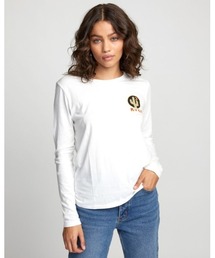 RVCA レディース CACTUS NIGHTS LS ロングスリーブＴシャツ【2020年秋冬モデル】/ルーカ ロンT 長袖