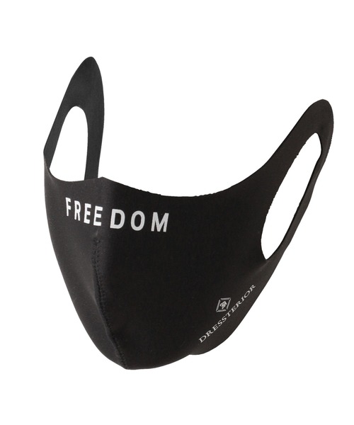 DRESSTERIOR（ドレステリア）の「ニュー　フリーダムマスク（マスク・メンズ・ブラック/ホワイト・02/01）」の2枚目の写真