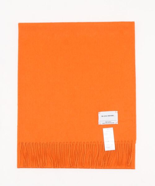 THE INOUE BROTHERS(ザイノウエブラザーズ)の「【THE INOUE BROTHERS】BRUSHED SCARF(マフラー・メンズ・グレー/ブルー系その他4/オレンジ/キャメル/ブラック/ライトグレー/ダークブラウン・FREE)」の7枚目の写真