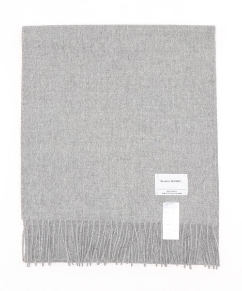 THE INOUE BROTHERS(ザイノウエブラザーズ)の「【THE INOUE BROTHERS】BRUSHED SCARF(マフラー・メンズ・グレー/ブルー系その他4/オレンジ/キャメル/ブラック/ライトグレー/ダークブラウン・FREE)」の3枚目の写真