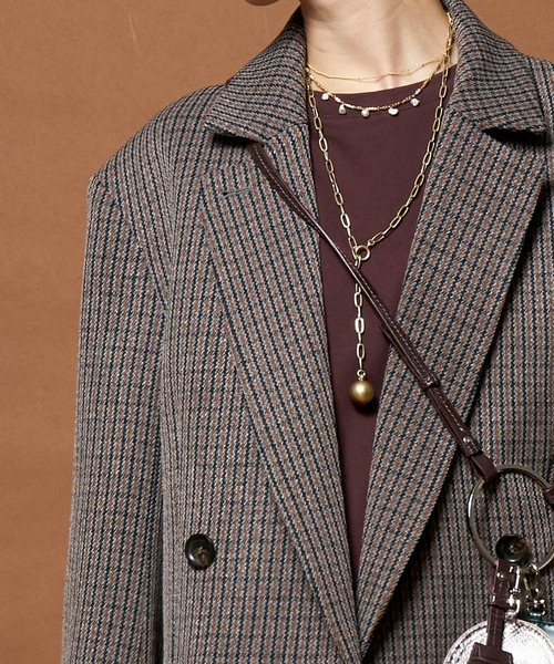 マルチファブリックダブルオーバージャケット【MAISON SPECIAL/メゾン