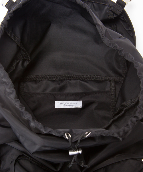 BEAUTY&YOUTH UNITED ARROWS（ビューティーアンドユースユナイテッドアローズ）の「【WEB限定】∴ by ビッグ フラップ リュック（バックパック/リュック・メンズ・ブラック/ネイビー/グレー・ﾌﾘ-）」の15枚目の写真