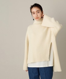 ADAM ET ROPE' | 【セットアイテム】タートルニット×ロンTセット(ニット/セーター)