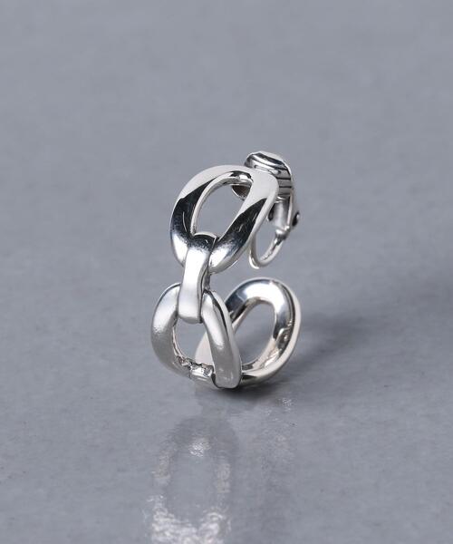 PHILIPPE AUDIBERT（フィリップ オーディベール）の「【別注】＜PHILIPPE AUDIBERT（フィリップオーディベール）＞ANDREI イヤリング（イヤリング・レディース・シルバー・FREE）」の2枚目の写真