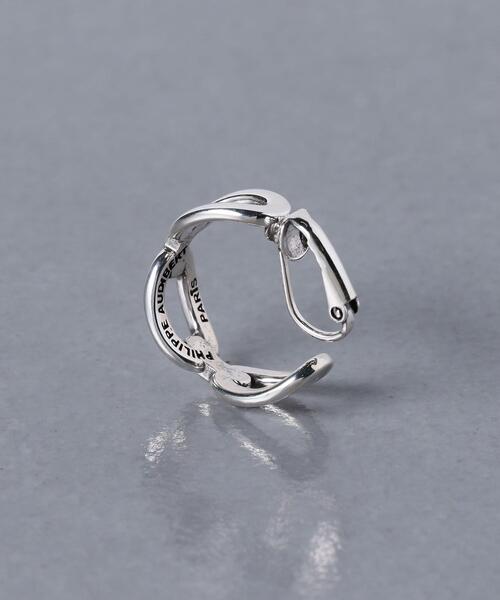 PHILIPPE AUDIBERT（フィリップ オーディベール）の「【別注】＜PHILIPPE AUDIBERT（フィリップオーディベール）＞ANDREI イヤリング（イヤリング・レディース・シルバー・FREE）」の4枚目の写真