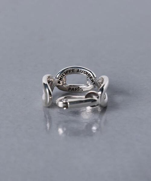 PHILIPPE AUDIBERT（フィリップ オーディベール）の「【別注】＜PHILIPPE AUDIBERT（フィリップオーディベール）＞ANDREI イヤリング（イヤリング・レディース・シルバー・FREE）」の5枚目の写真