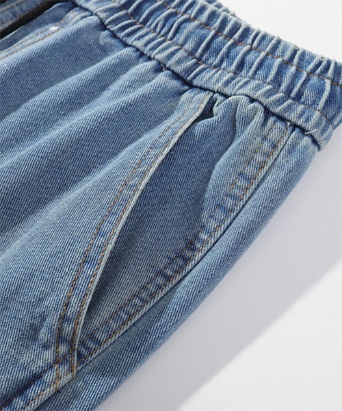WESTBOY(ウエストボーイ)の「【WB VINTAGE】Switched Pants in Washed Denim WBV21S11(デニムパンツ・メンズ・ブルー・M/L/XL)」の2枚目の写真