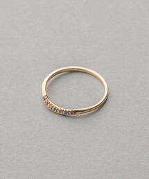 ete（エテ）の「○K10YG レインボー リング（リング）」 - WEAR
