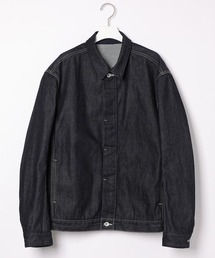 ADAM ET ROPE' | リコンストラクト テーラードデニムブルゾン/ボックスシルエット(デニムジャケット)