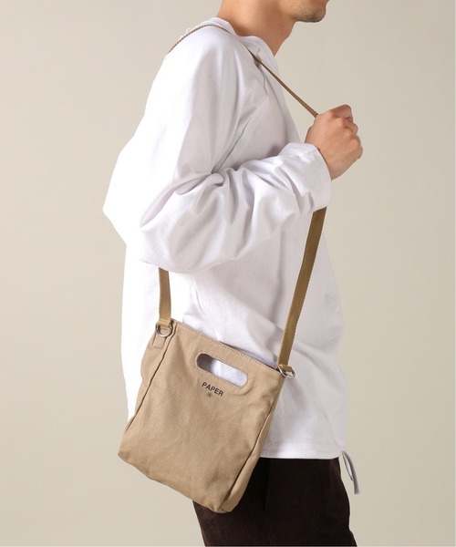 NaNa-NaNa（ナナナナ）の「【NaNa-NaNa / ナナナナ】 A5 TOTE BAG（ショルダーバッグ・メンズ・ホワイト/ブラック/ブラウン・FREE）」の19枚目の写真