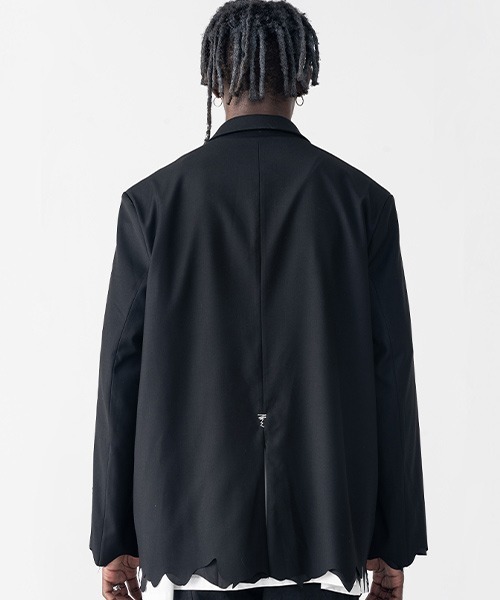 HARSH AND CRUEL(ハーシュアンドクルーエル)の「【Harsh and Cruel】Carabiner Single tailored Jacket HX203100041(テーラードジャケット・メンズ・ブラック・S/M/L)」の18枚目の写真