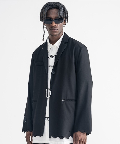 Harsh and Cruel】Carabiner Single tailored Jacket HX203100041