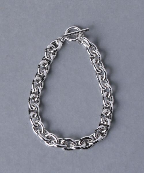UNITED ARROWS（ユナイテッドアローズ）の「＜MARIHA(マリハ)＞SLT チェーン ブレスレット ■■■▲（ブレスレット・レディース・シルバー・FREE）」の2枚目の写真