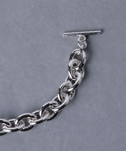 UNITED ARROWS（ユナイテッドアローズ）の「＜MARIHA(マリハ)＞SLT チェーン ブレスレット ■■■▲（ブレスレット・レディース・シルバー・FREE）」の5枚目の写真
