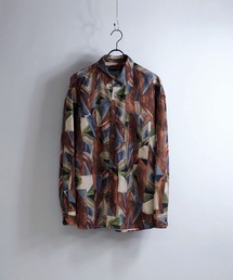 Confirm / コンファーム 総柄ビッグシルエットシャツ