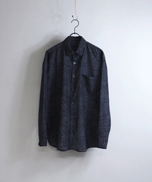 Confirm / コンファーム 総柄ビッグシルエットシャツ