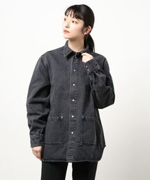 DANKE SCHON | DankeSchon/ダンケシェーン/BLINDHOOK DENIM SH/ブラインドホックデニムシャツ(シャツ/ブラウス)