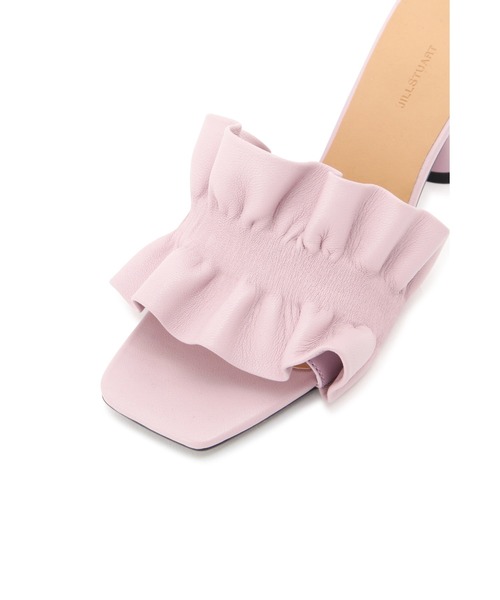 JILL STUART（ジルスチュアート）の「◆【『美人百花』4月号掲載】フリルサンダル（サンダル・レディース・ホワイト/パープル/ブラック/ホワイト系その他2・23.0cm/24.0cm）」の11枚目の写真