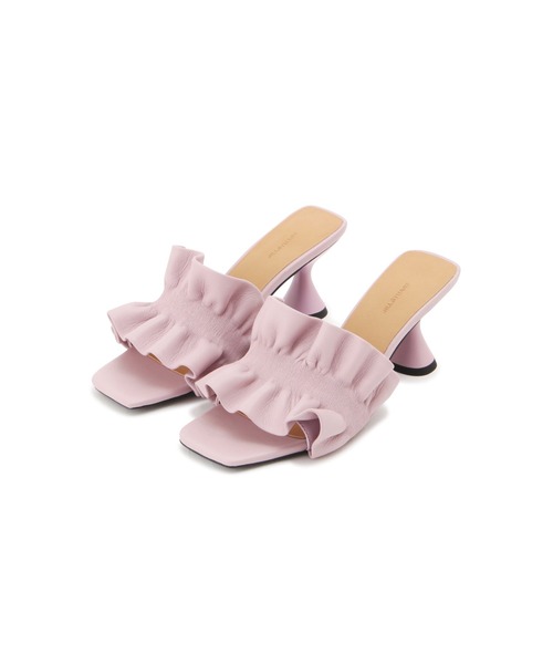 JILL STUART（ジルスチュアート）の「◆【『美人百花』4月号掲載】フリルサンダル（サンダル・レディース・ホワイト/パープル/ブラック/ホワイト系その他2・23.0cm/24.0cm）」の13枚目の写真